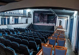 Imagen de archivo del Teatro Victoria de Blanca.