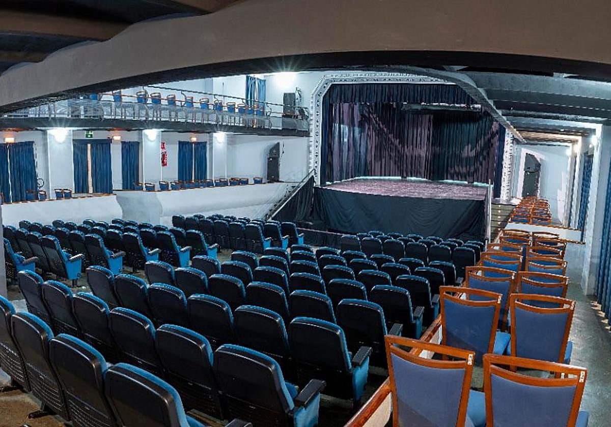 Imagen de archivo del Teatro Victoria de Blanca.
