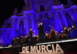 El encendido de Navidad de Murcia, en imágenes