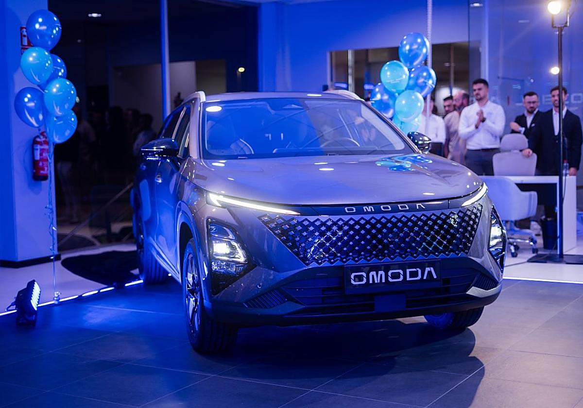 El OMODA 5 SHS H fue uno de los protagonistas de la noche.