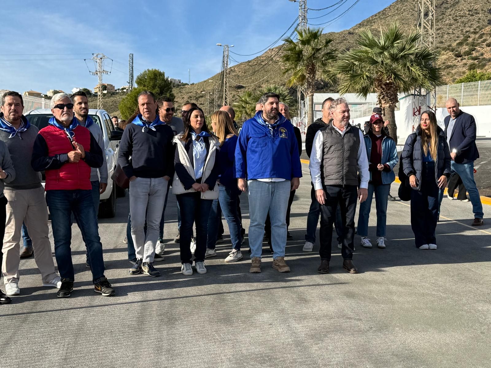 Miles de personas acompañan en romería a la Virgen de Bolnuevo en Mazarrón
