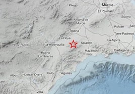 Epicentro del terremoto.