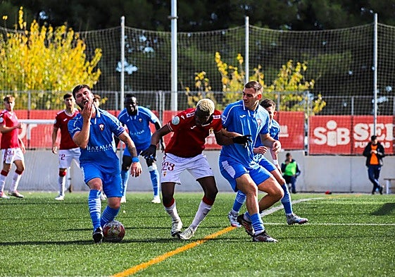 Un lance del Imperial-Bala Azul de ayer.