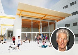 Una recreación del gimnasio.