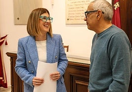 Rosa Medina y Andrés Terrones.