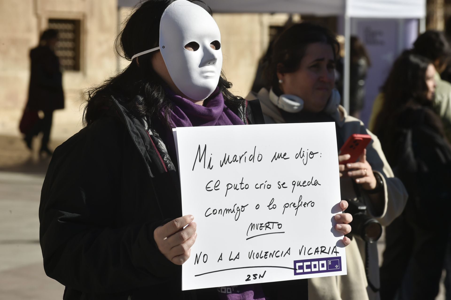 La actuación &#039;Porque el silencio también es violencia&#039;, en imágenes