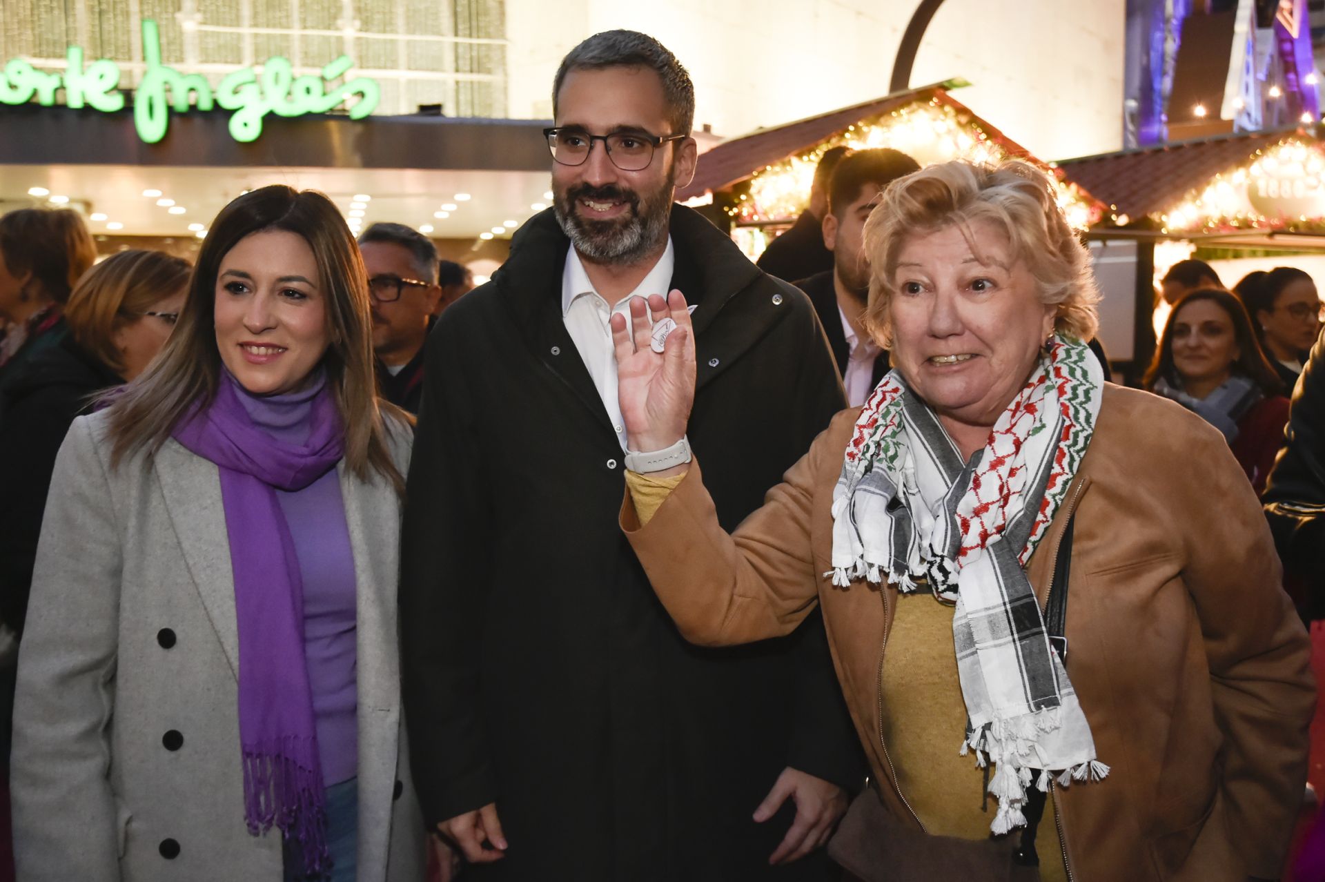 Manifestación por el 25N en Murcia, en imágenes