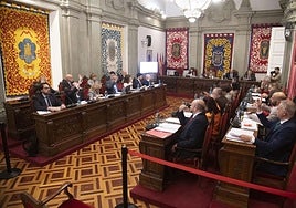 El Pleno de Cartagena, este jueves.