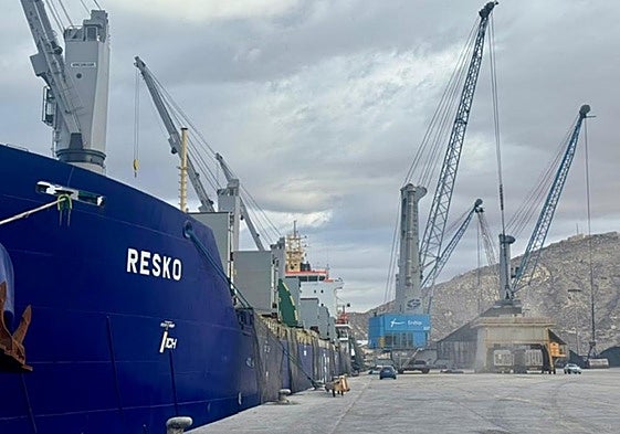 Instalaciones de Ership, en el Puerto de Cartagena.