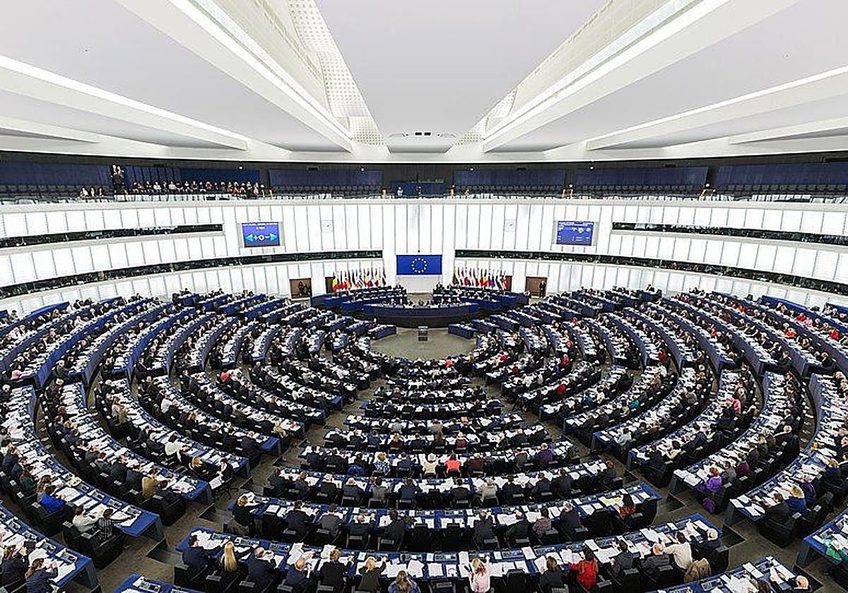 El Hemiciclo del Parlamento Europeo, en una imagen de archivo.