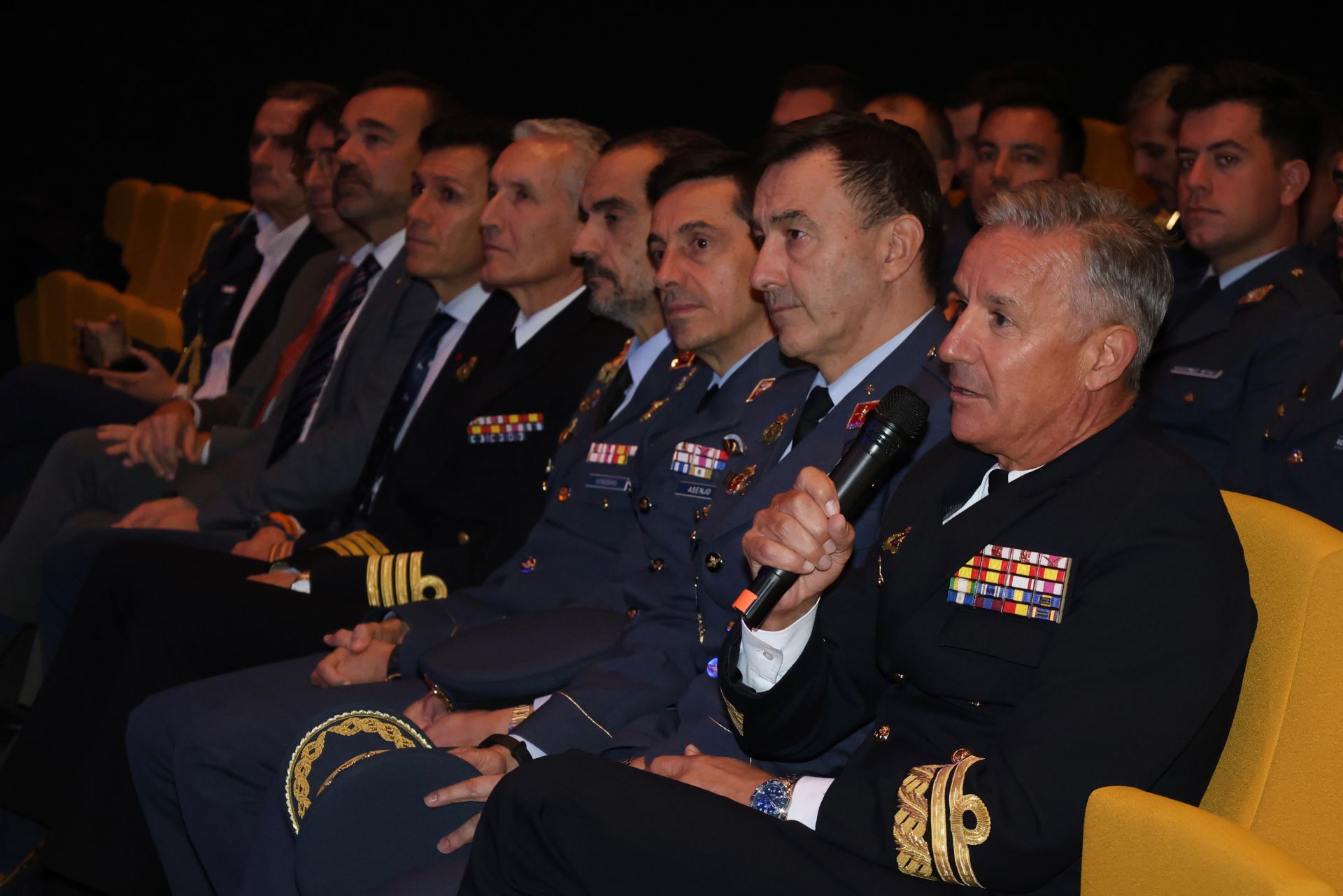 Las imágenes del Aula de Seguridad y Fuerzas Armadas de LA VERDAD celebrada en San Javier