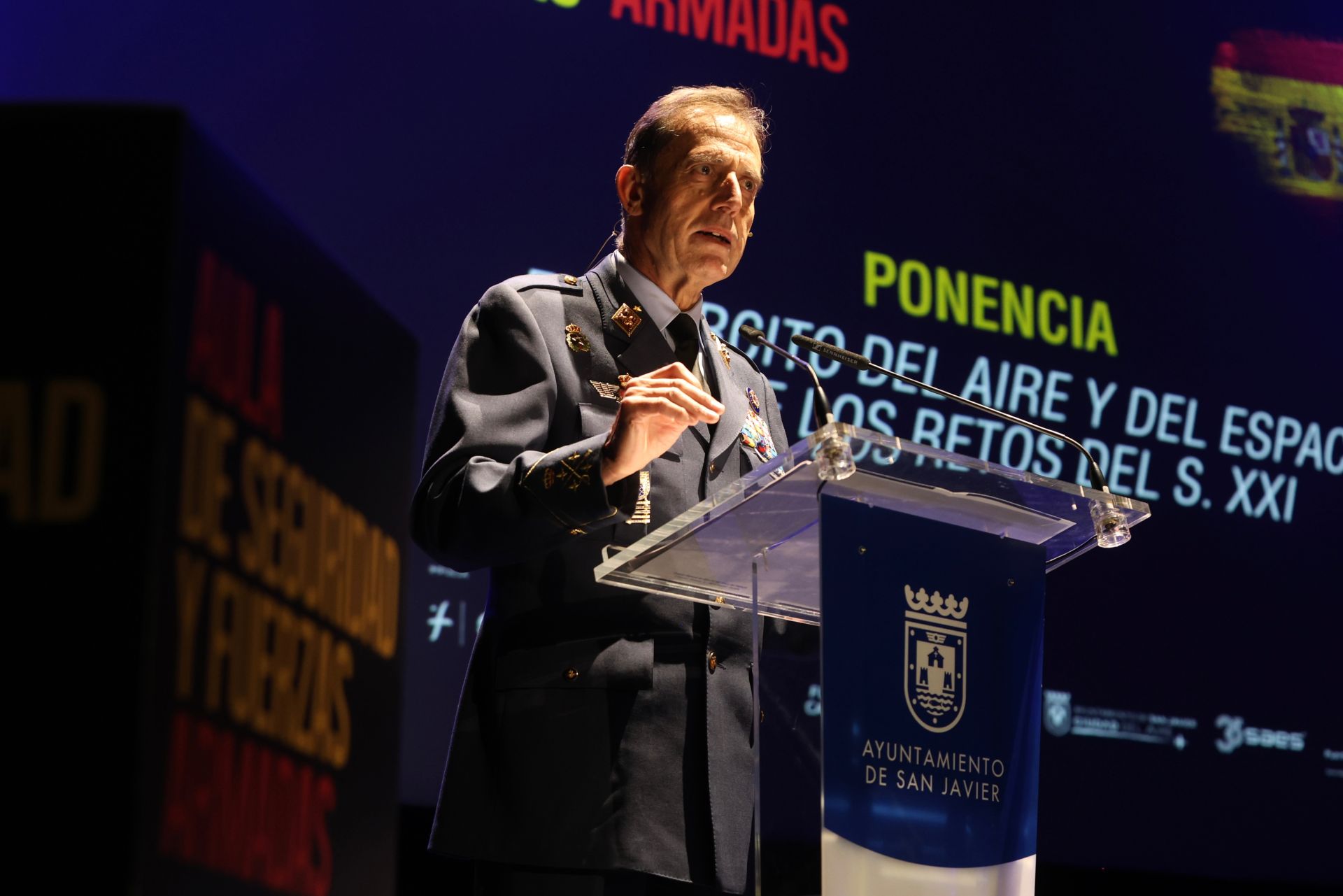 Las imágenes del Aula de Seguridad y Fuerzas Armadas de LA VERDAD celebrada en San Javier