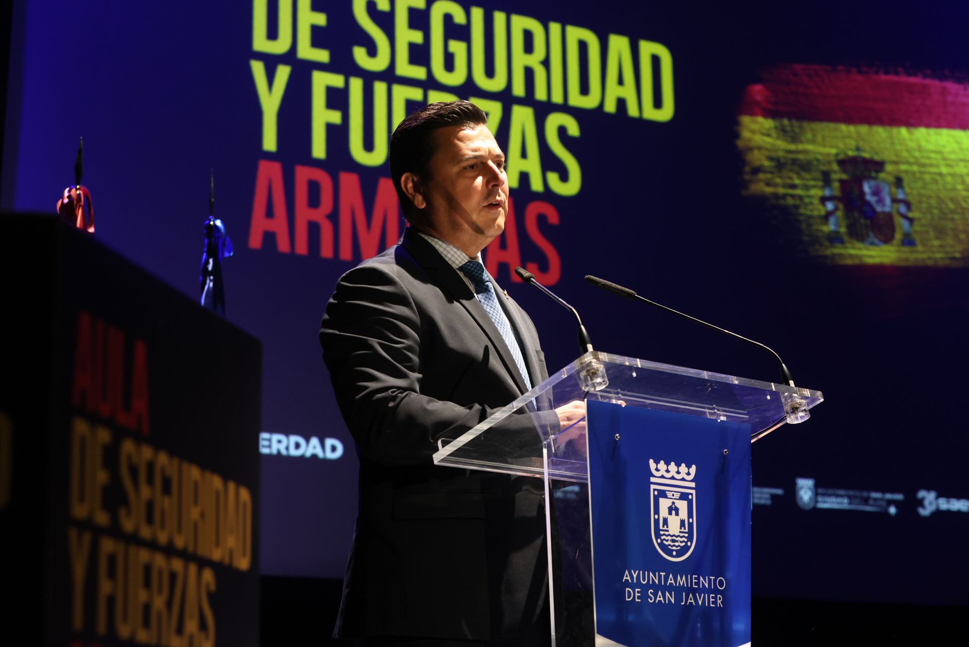 Las imágenes del Aula de Seguridad y Fuerzas Armadas de LA VERDAD celebrada en San Javier