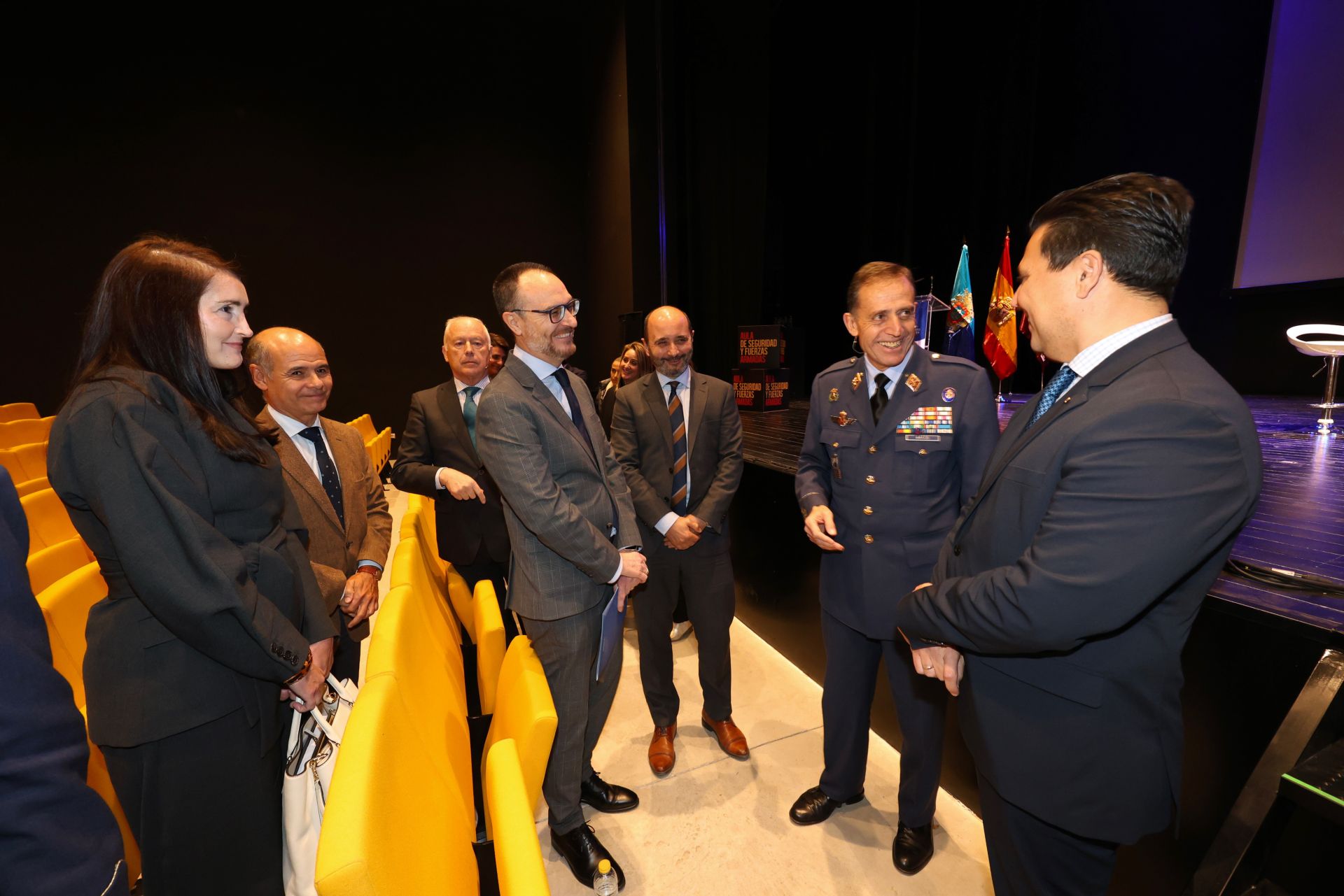 Las imágenes del Aula de Seguridad y Fuerzas Armadas de LA VERDAD celebrada en San Javier