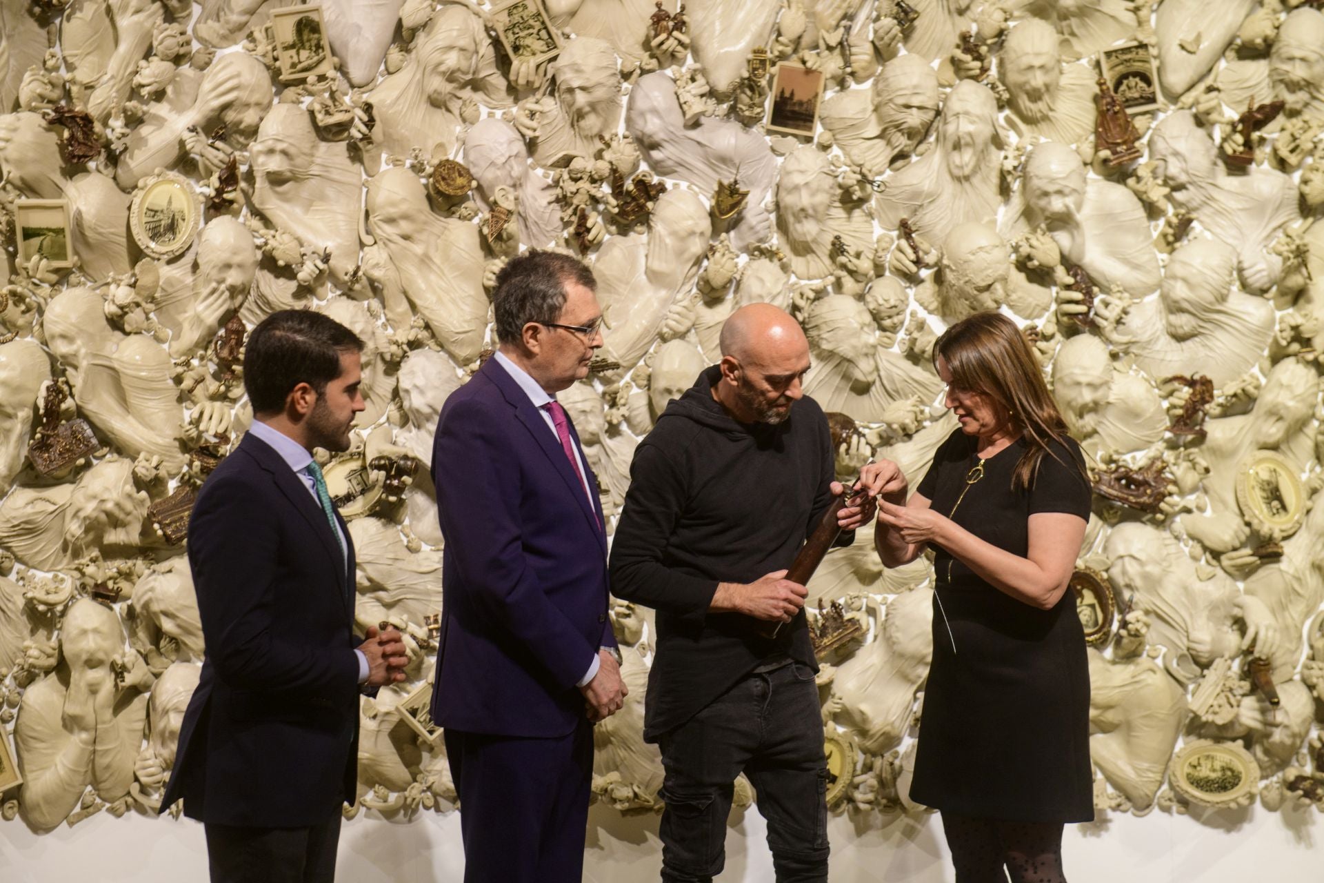 Inauguración de la exposición de Lidó Rico &#039;Murcia: Piel y Memoria&#039;