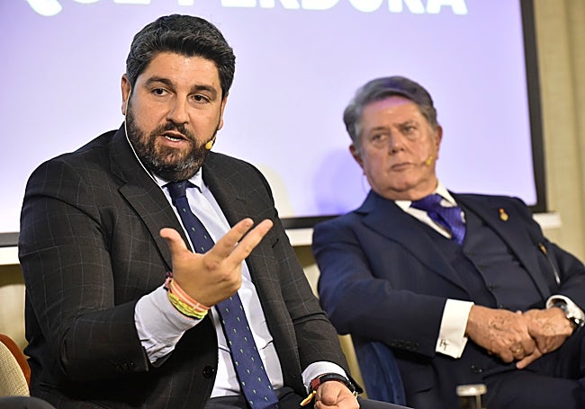 Fernando López Miras, presidente de la Región de Murcia.