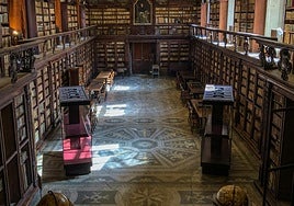 Tesoros. La espectacular biblioteca del seminario italiano de Casale Monferrato.