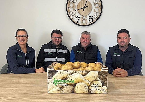 Verónica Muñoz y el resto de socios de Ignacio Muñoz e Hijos.