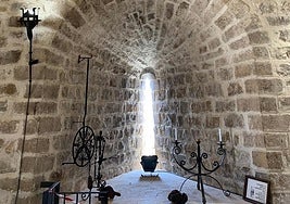 Interior del Castillo de Moratalla.