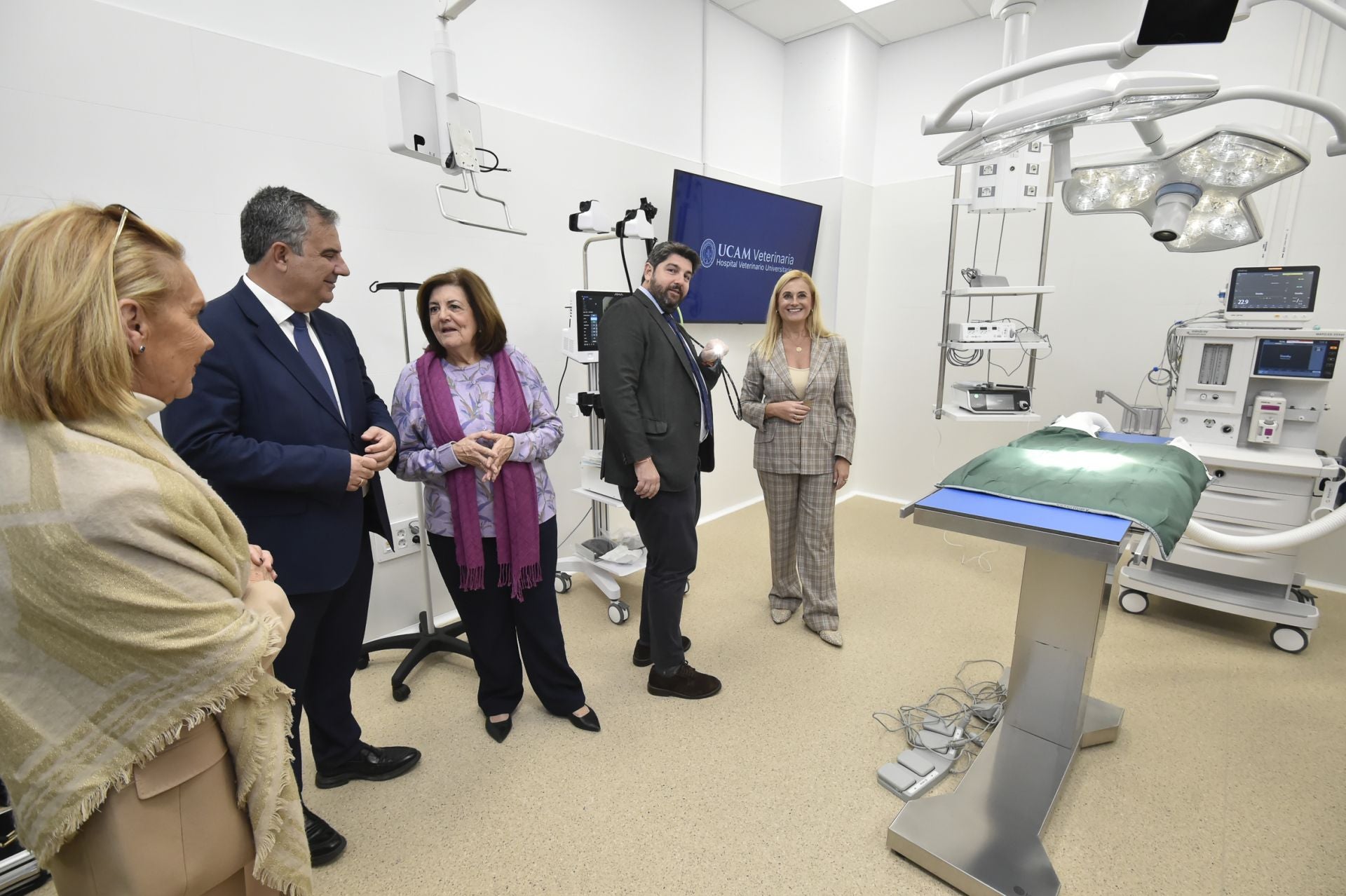 La inauguración del Hospital Veterinario de la UCAM, en imágenes