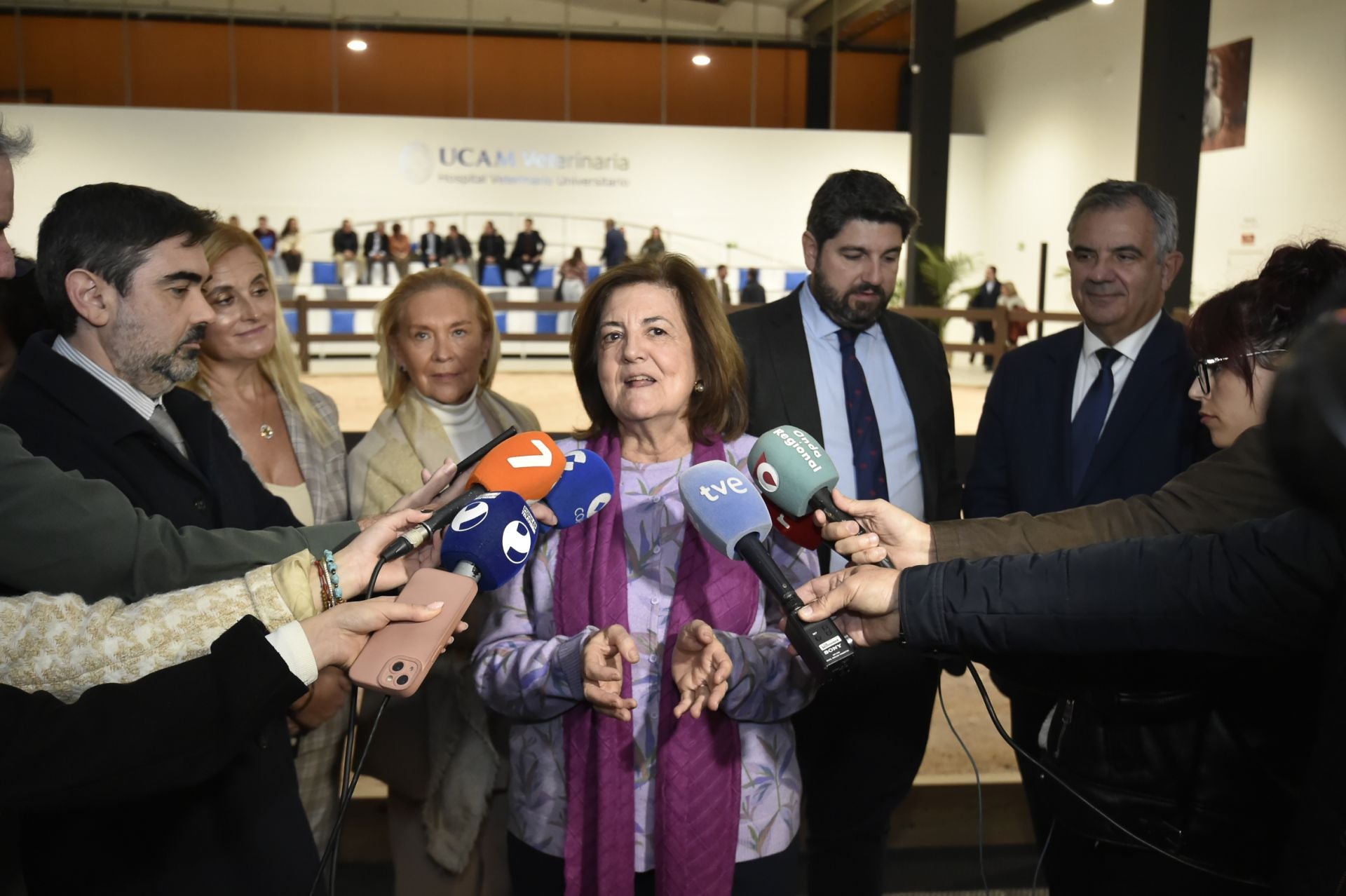 La inauguración del Hospital Veterinario de la UCAM, en imágenes