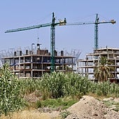 Construcción de dos bloques de viviendas en la zona de Zarandona.