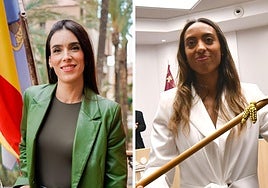 María Cánovas y Rosa Sánchez.