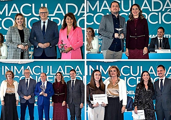 Premio Iniciativa Sociosanitaria. Premio Mejor Iniciativa Asistencial. Premio Colegiado de Honor. Premio Mejores Expedientes Académicos.