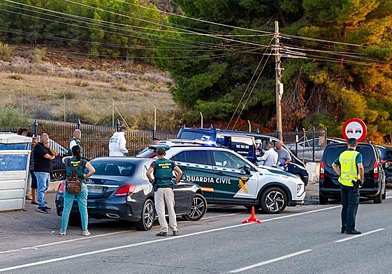 La Policía Científica, durante la investigación del crimen de Lorca que sacudió el municipio a principios de octubre.