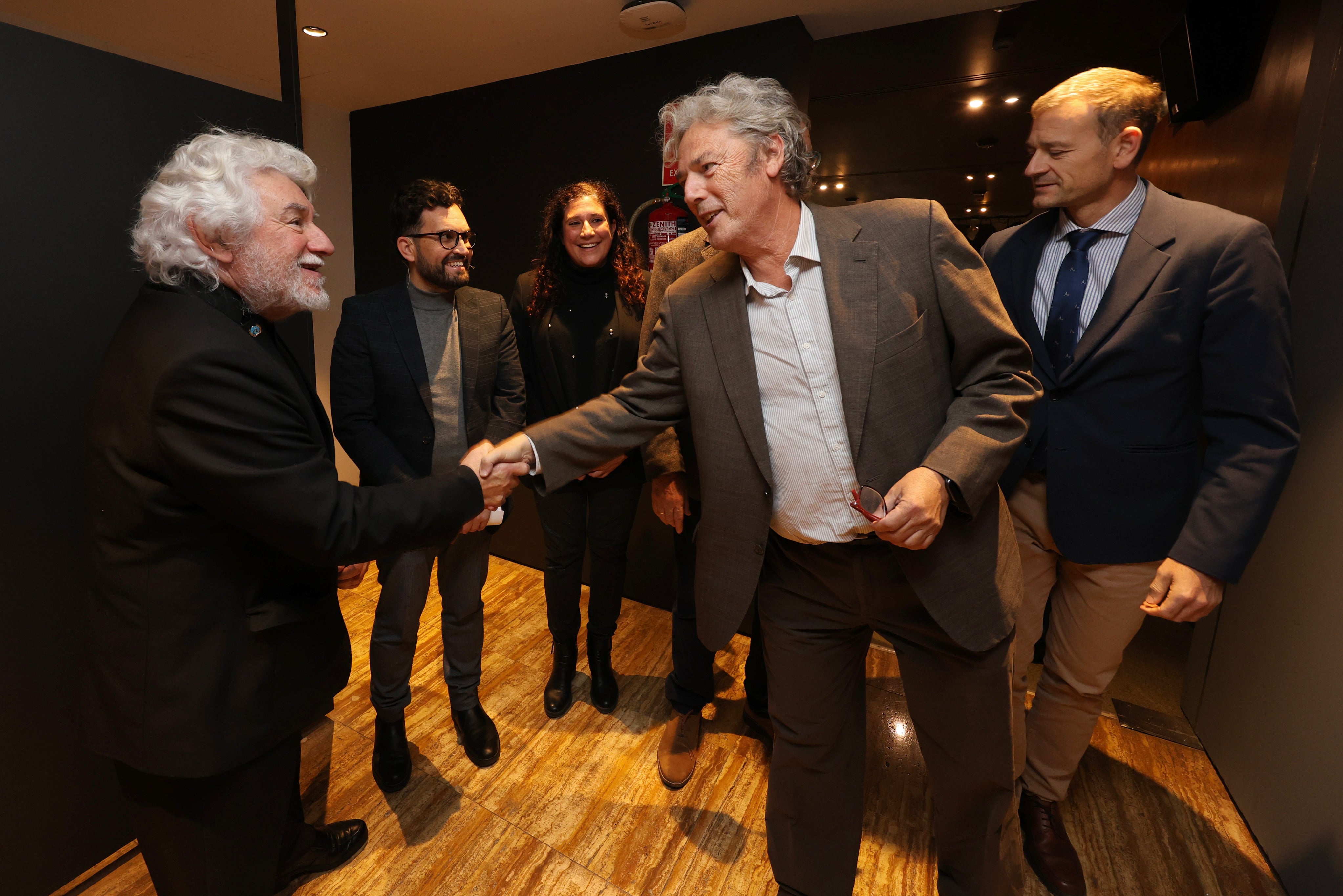 Las imágenes de Gabarrón en el aula de cultura de LA VERDAD
