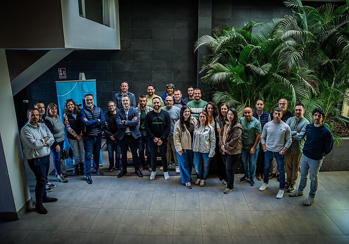 Responsables de proyectos de Grupo Hozono Global en el curso de formación.
