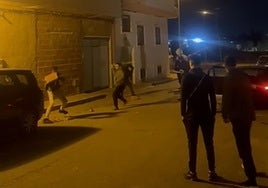 Pelea multitudinaria en Fortuna.