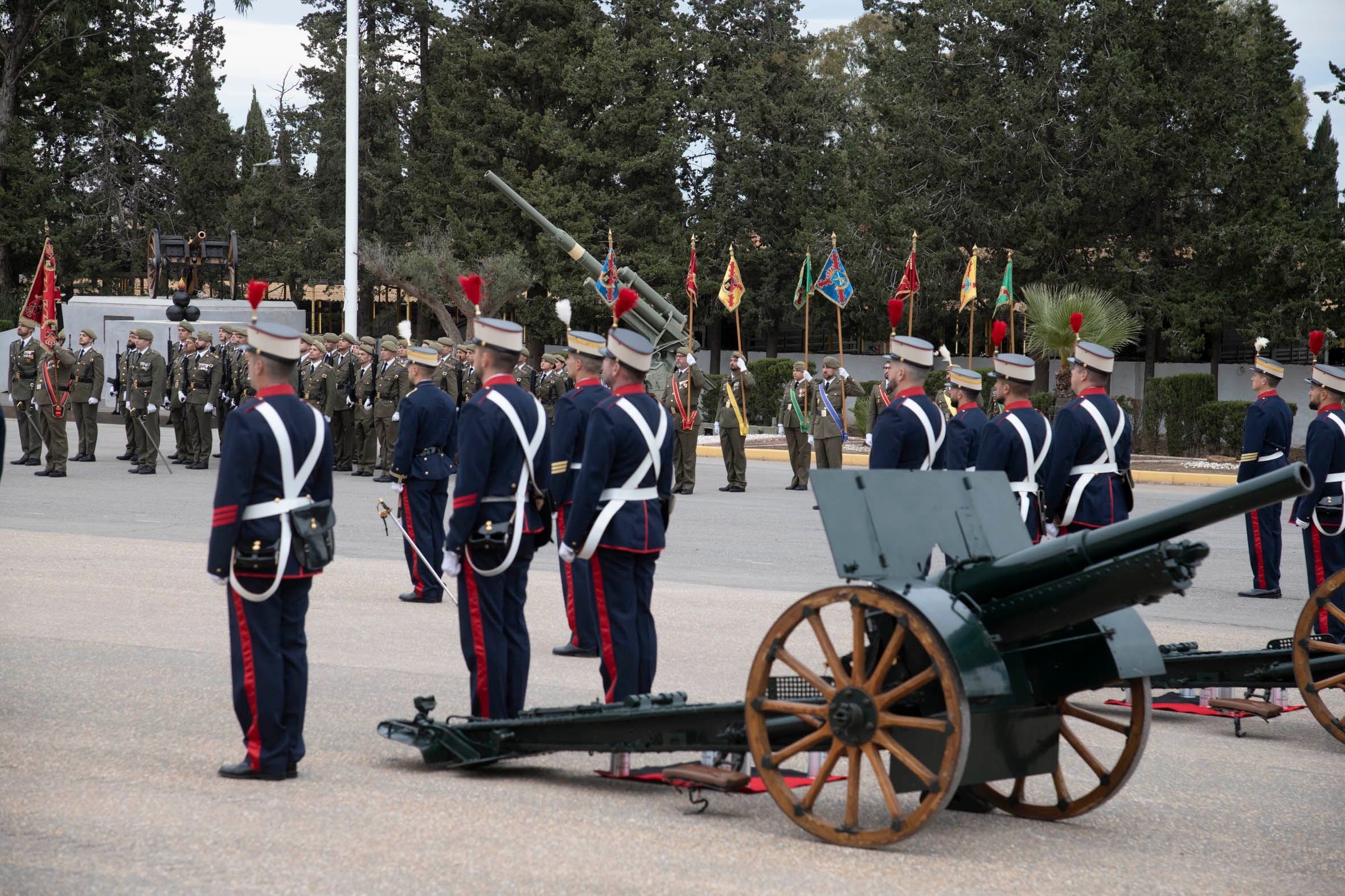 Salvas en honor a Santa Bárbara
