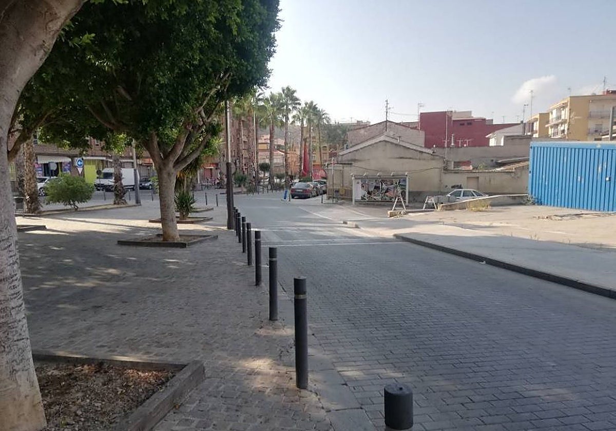 Plaza Capuchinos, uno de los lugares donde se renovará los colectores de pluviales.