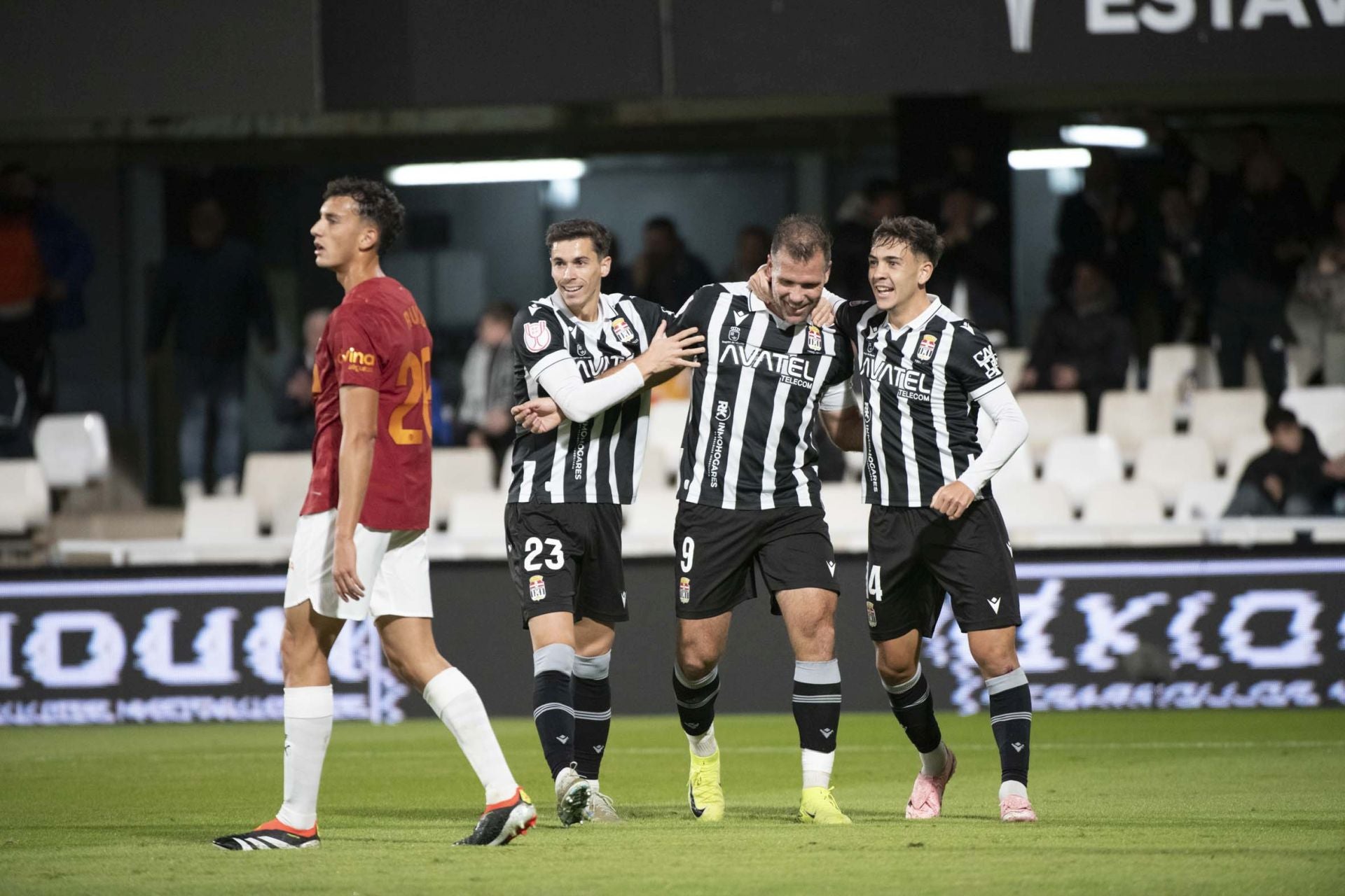 El FC Cartagena, eliminado de la Copa del Rey, en imágenes