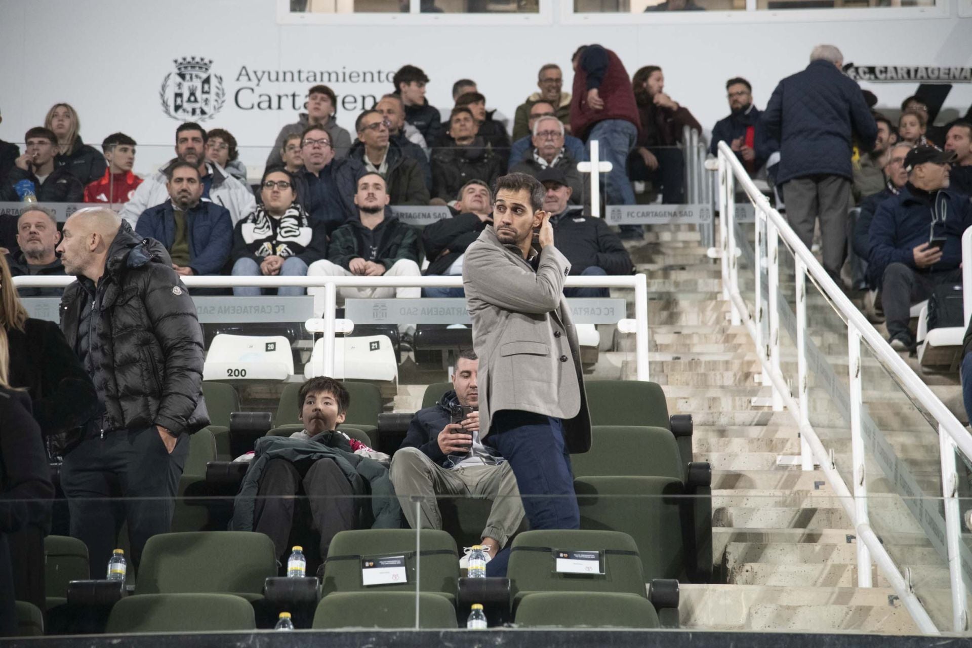El FC Cartagena, eliminado de la Copa del Rey, en imágenes