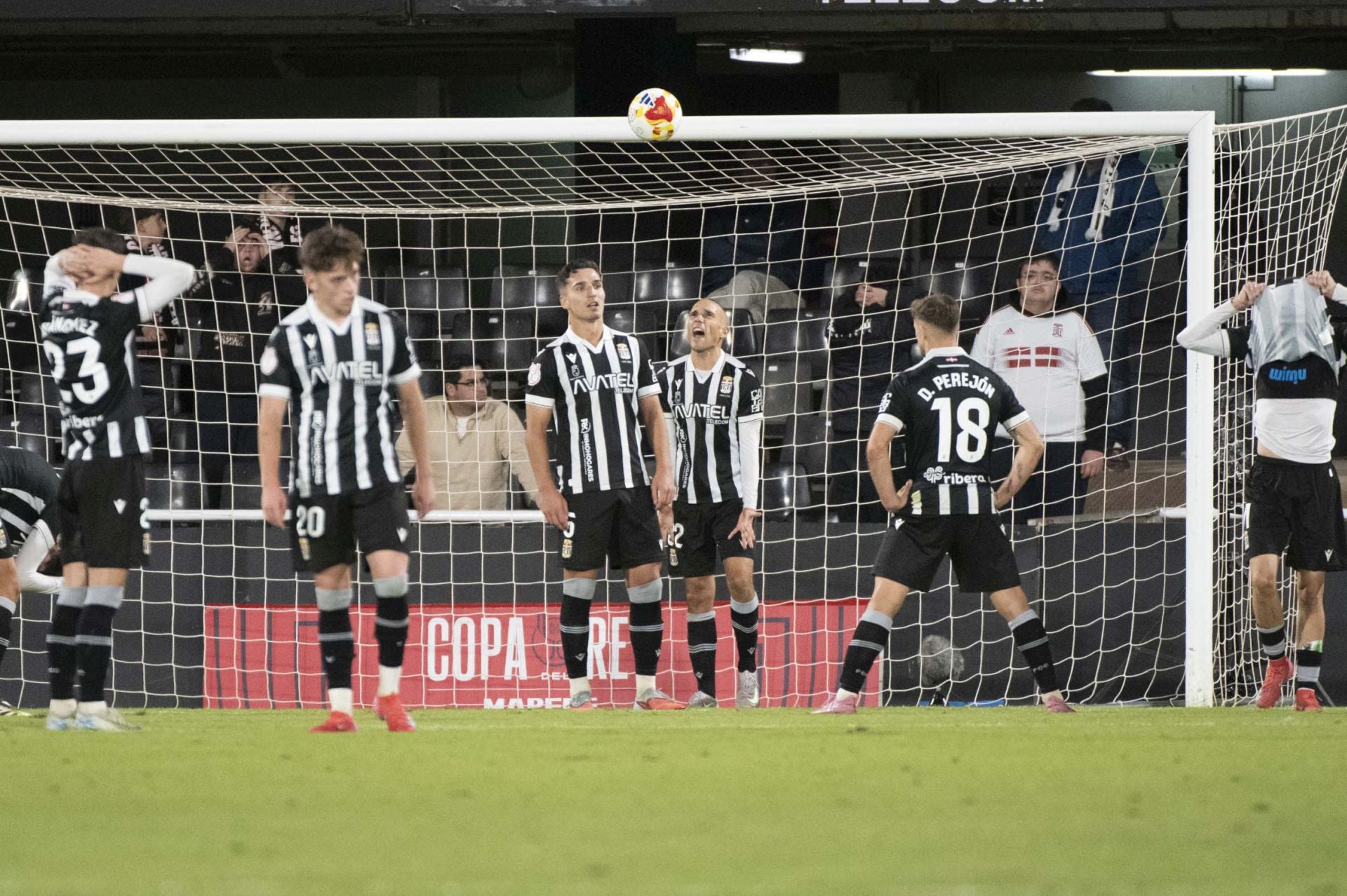 El FC Cartagena, eliminado de la Copa del Rey, en imágenes