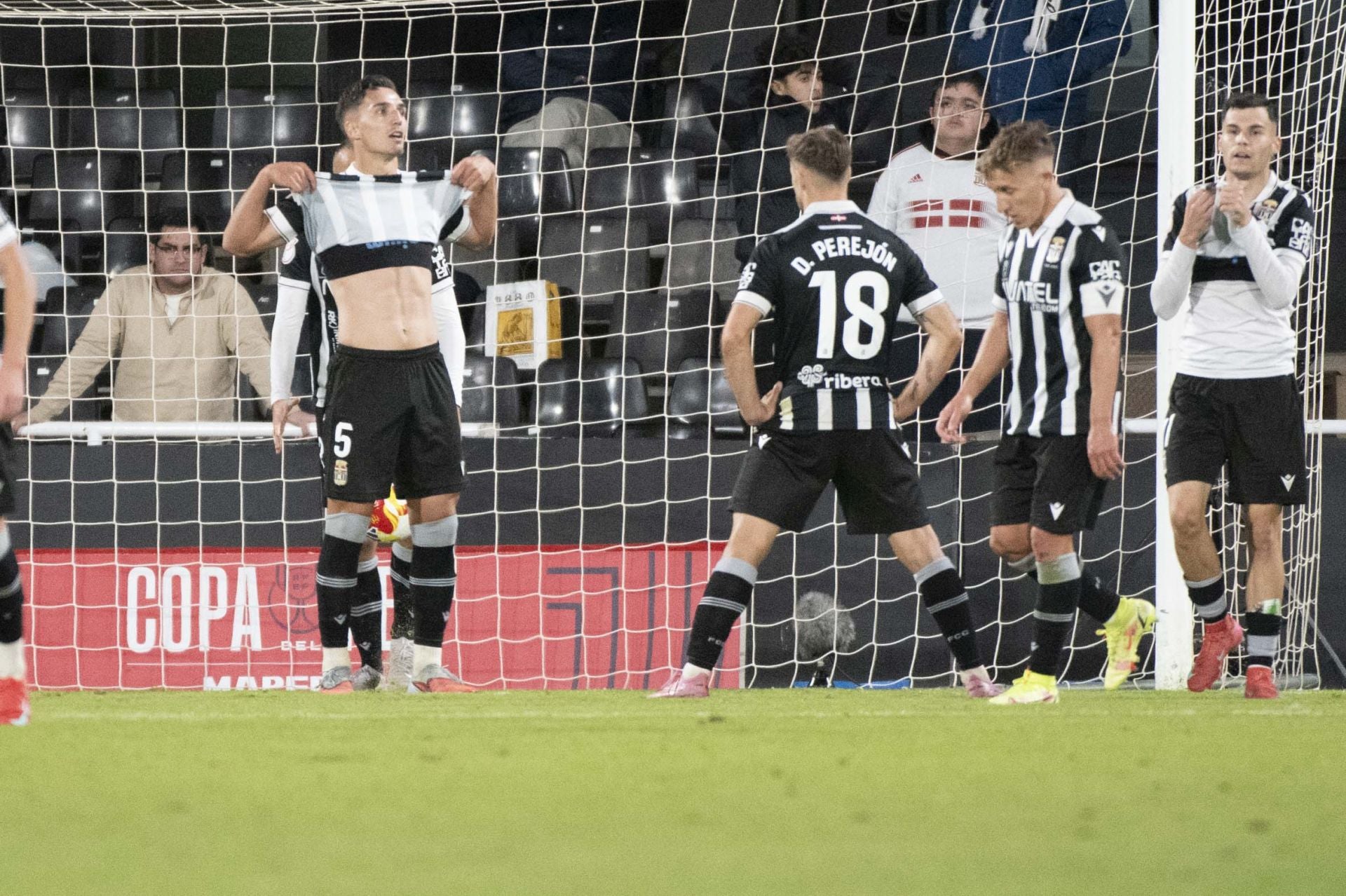 El FC Cartagena, eliminado de la Copa del Rey, en imágenes