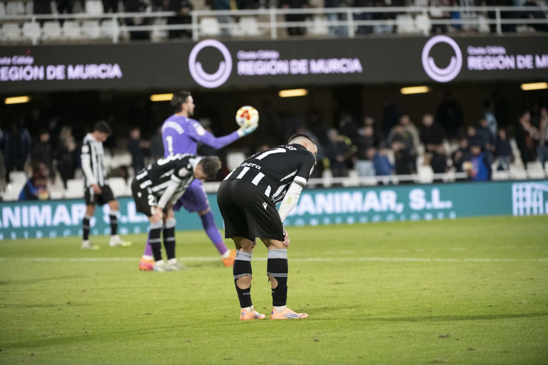 El FC Cartagena, eliminado de la Copa del Rey, en imágenes