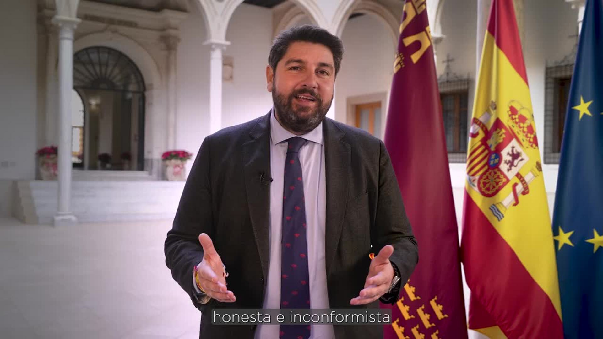 El mensaje de López Miras por el Día de la Constitución