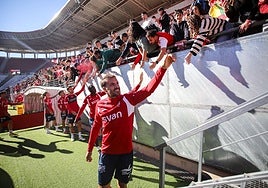 El último entrenamiento del Real Murcia antes del derbi contra el Fútbol Club Cartagena, en imágenes
