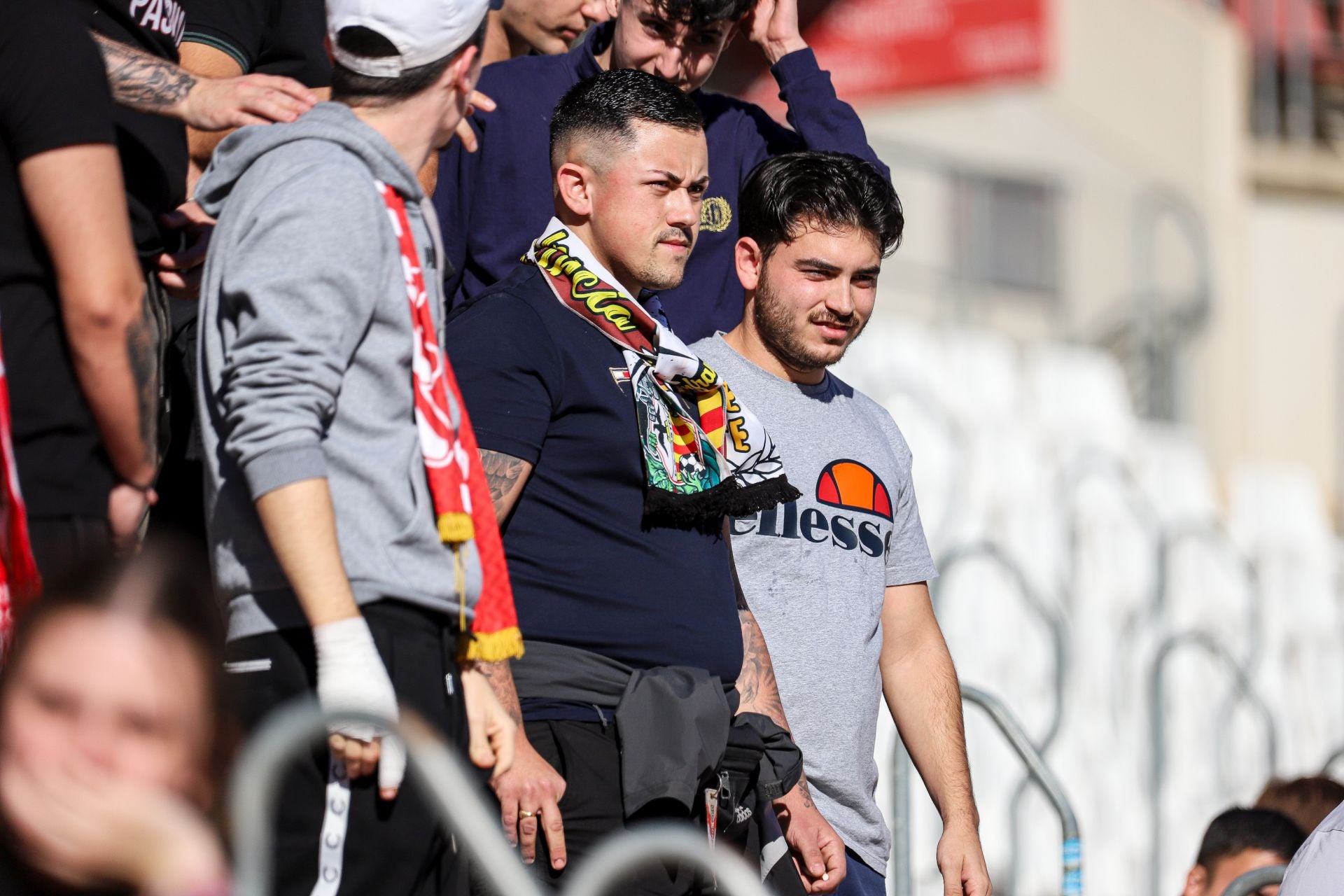 El último entrenamiento del Real Murcia antes del derbi contra el Fútbol Club Cartagena, en imágenes