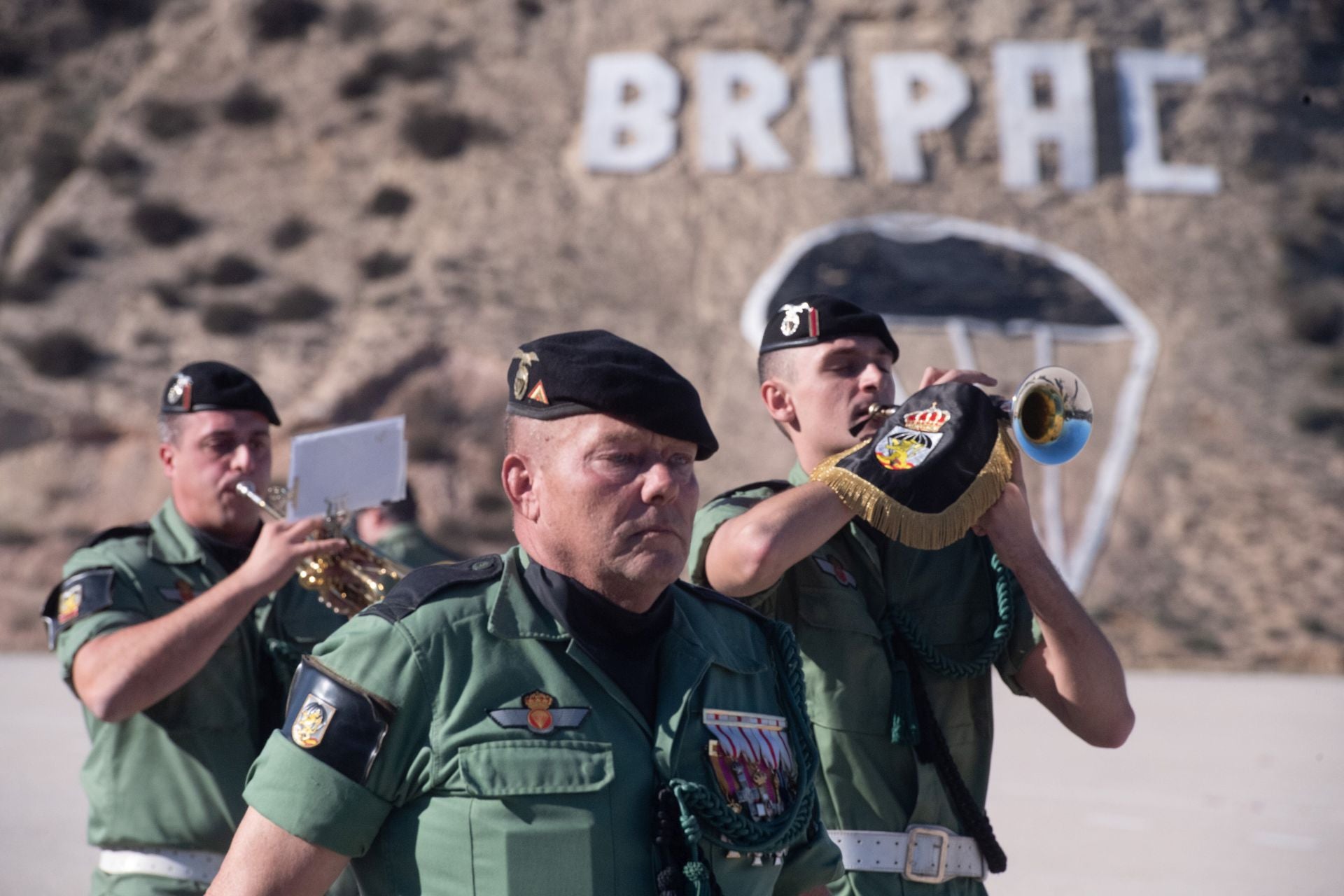 Los paracaidistas de Javalí Nuevo celebran la Inmaculada Concepción