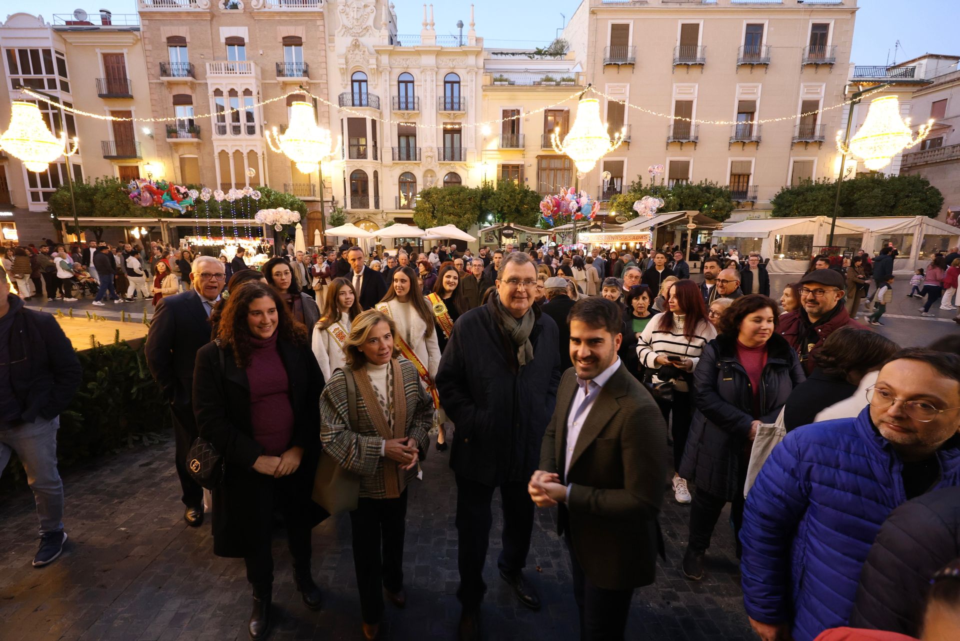 En imágenes, la inauguración del Belén de Murcia en el Palacio Episcopal