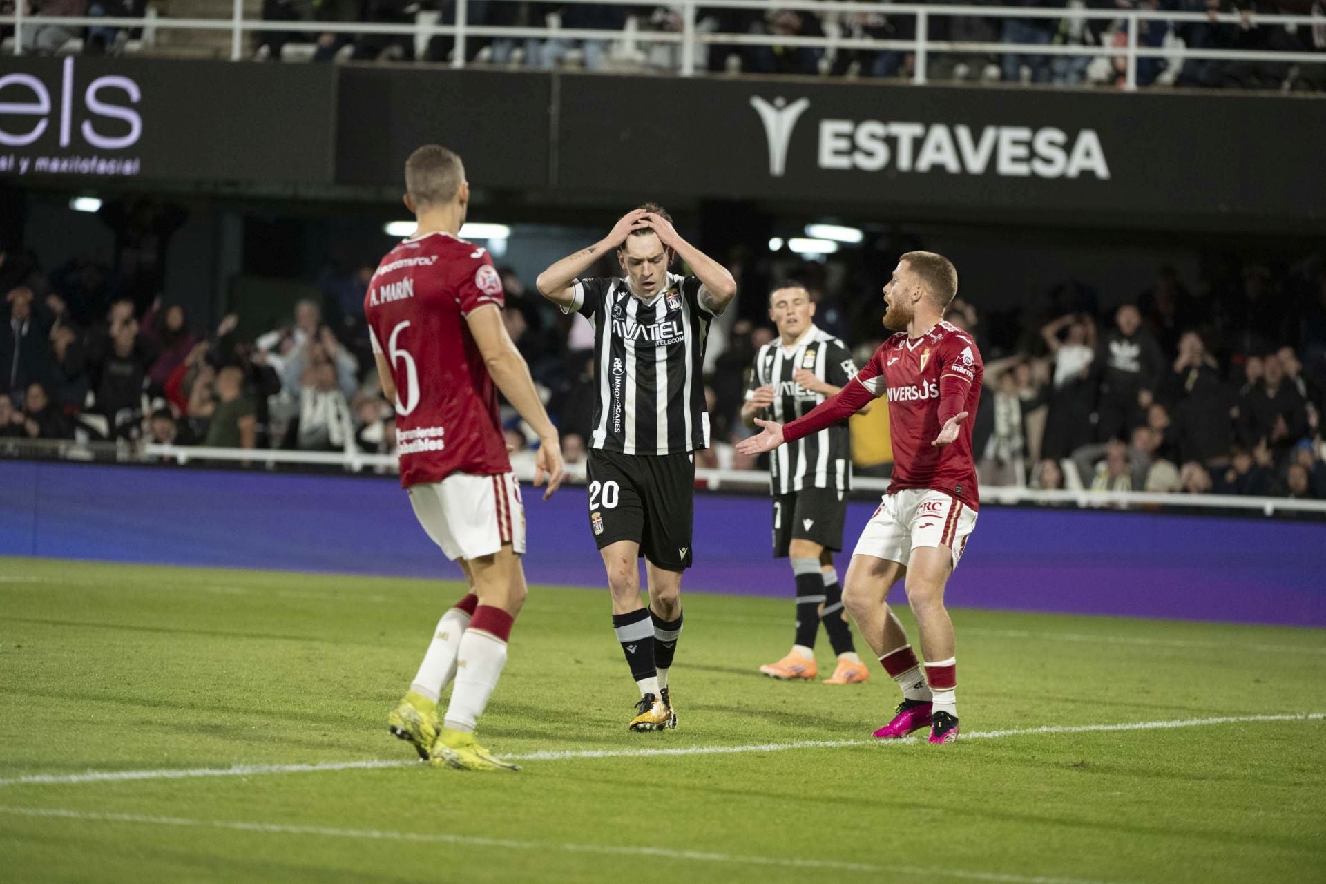 El derbi FC Cartagena - Real Murcia, en imágenes