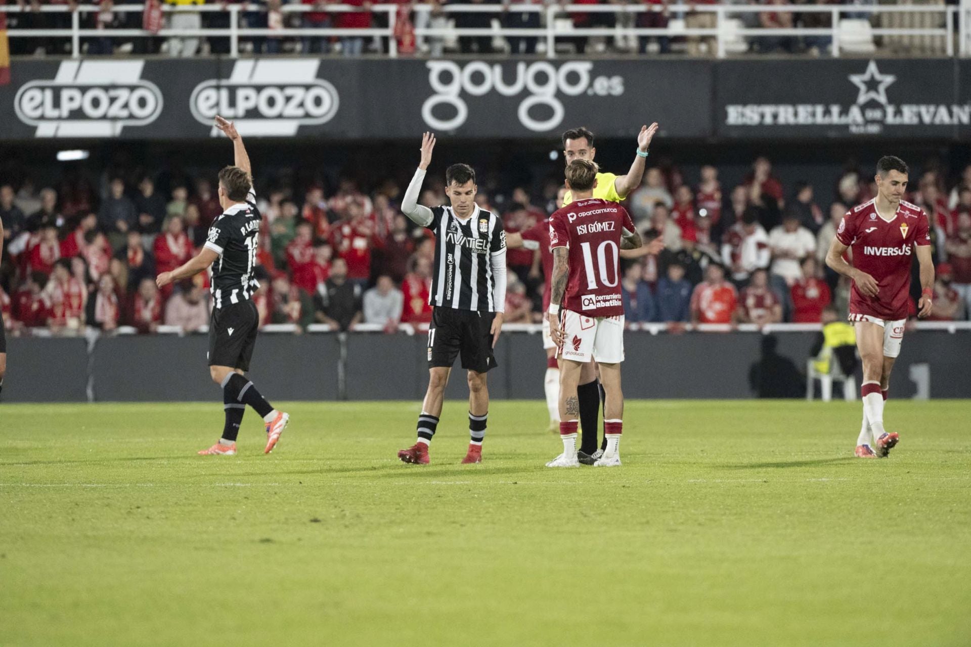 El derbi FC Cartagena - Real Murcia, en imágenes