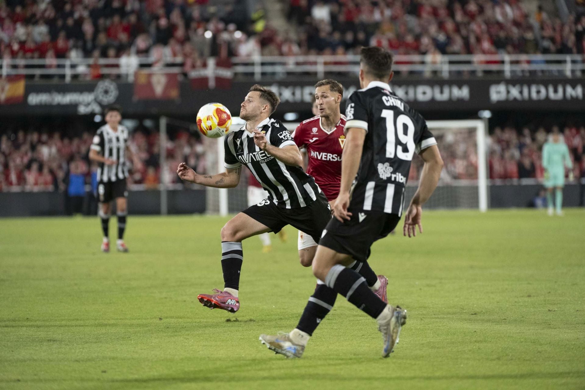 El derbi FC Cartagena - Real Murcia, en imágenes