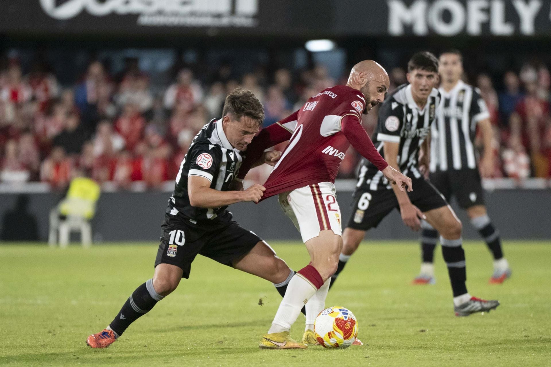 El derbi FC Cartagena - Real Murcia, en imágenes