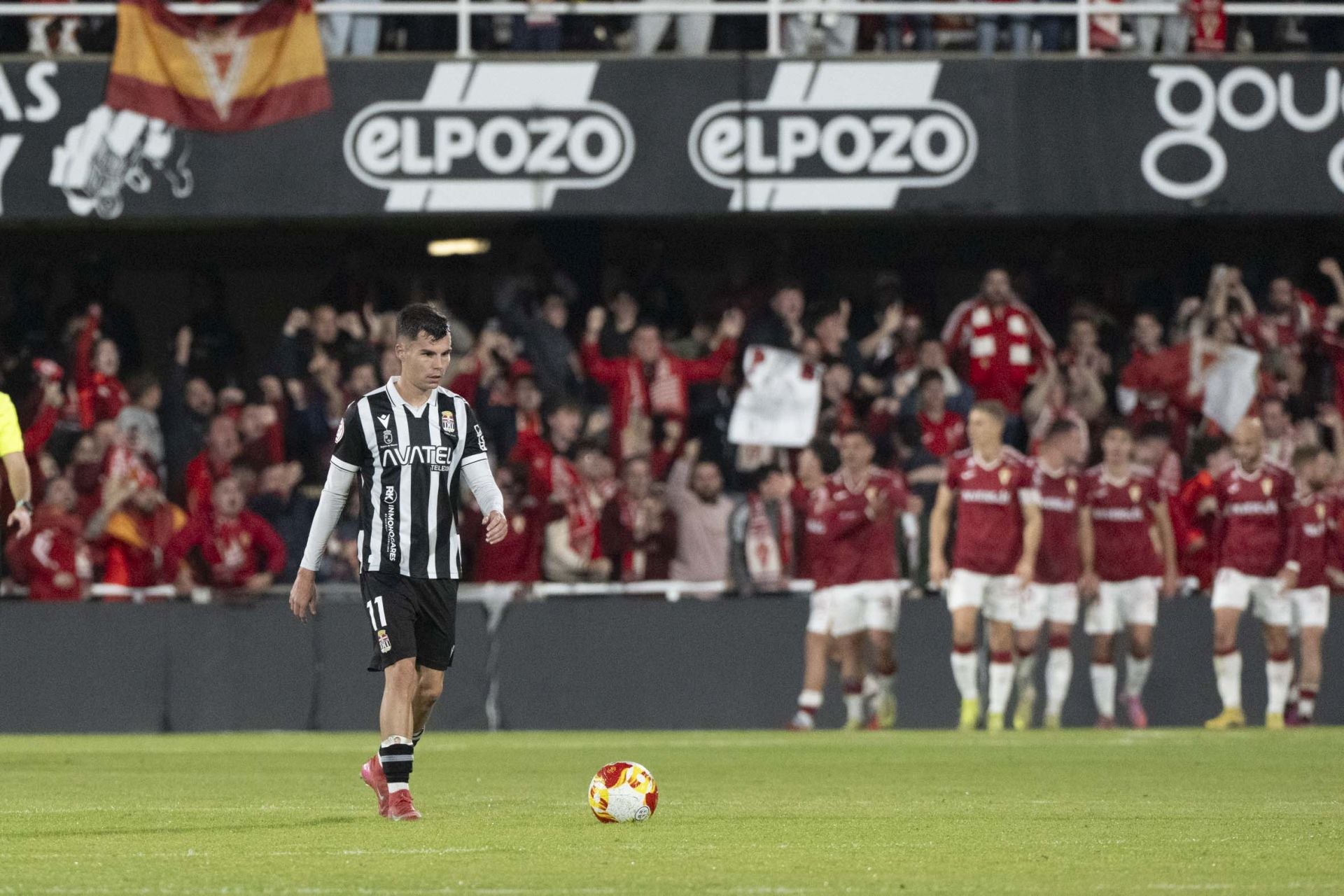 El derbi FC Cartagena - Real Murcia, en imágenes