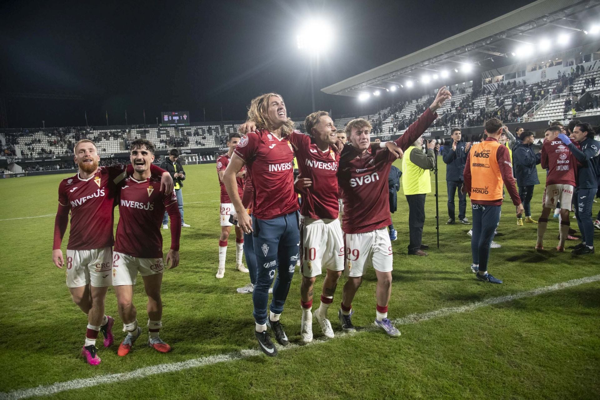 El derbi FC Cartagena - Real Murcia, en imágenes